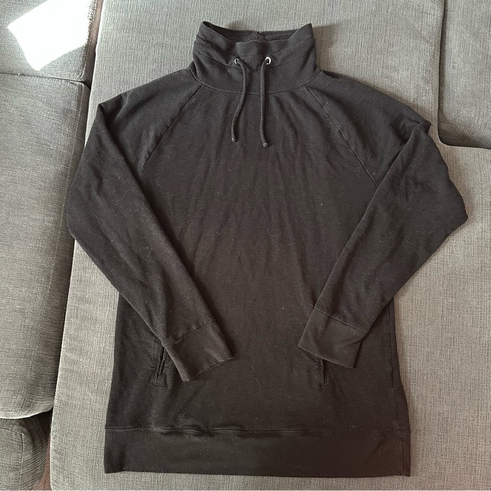 GAP Women's Black Cowl Neck Sweater